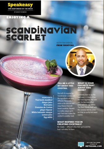 Enjoying A Scandinavian Scarlet